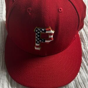 New Era Pittsburg piarates 59fifty stars and stripes hat.